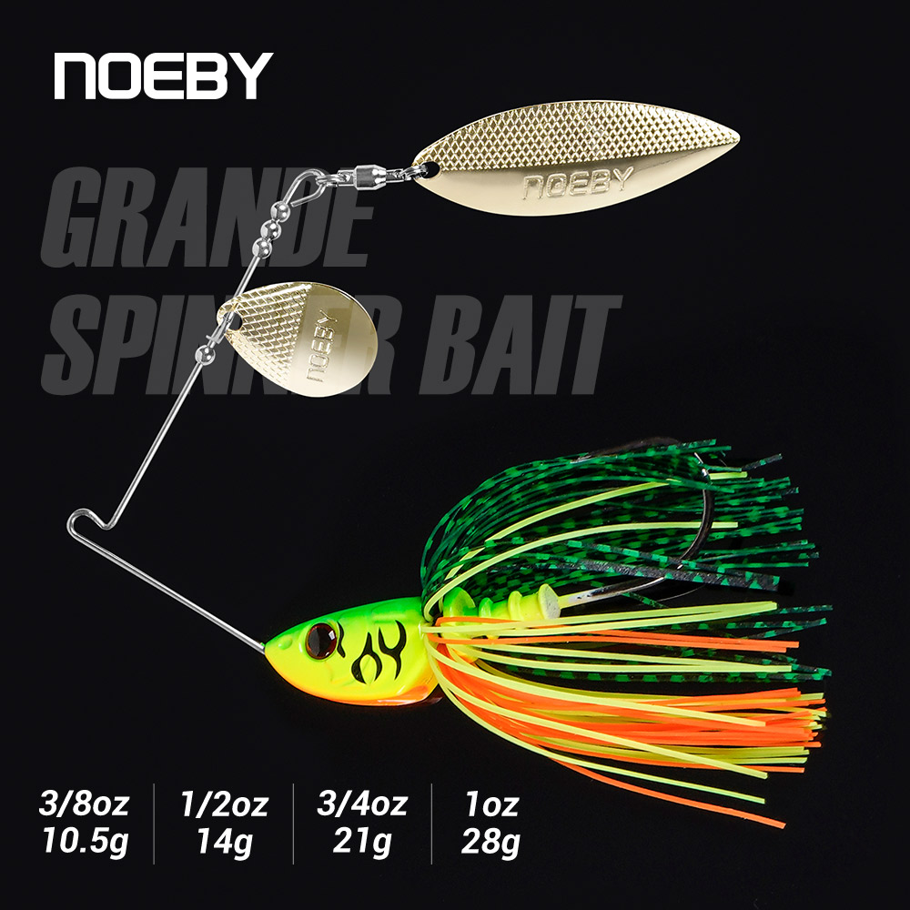 Noeby Spinnerbait 10.5g 14g 21 - Jig Head Lure ulasan dan harga