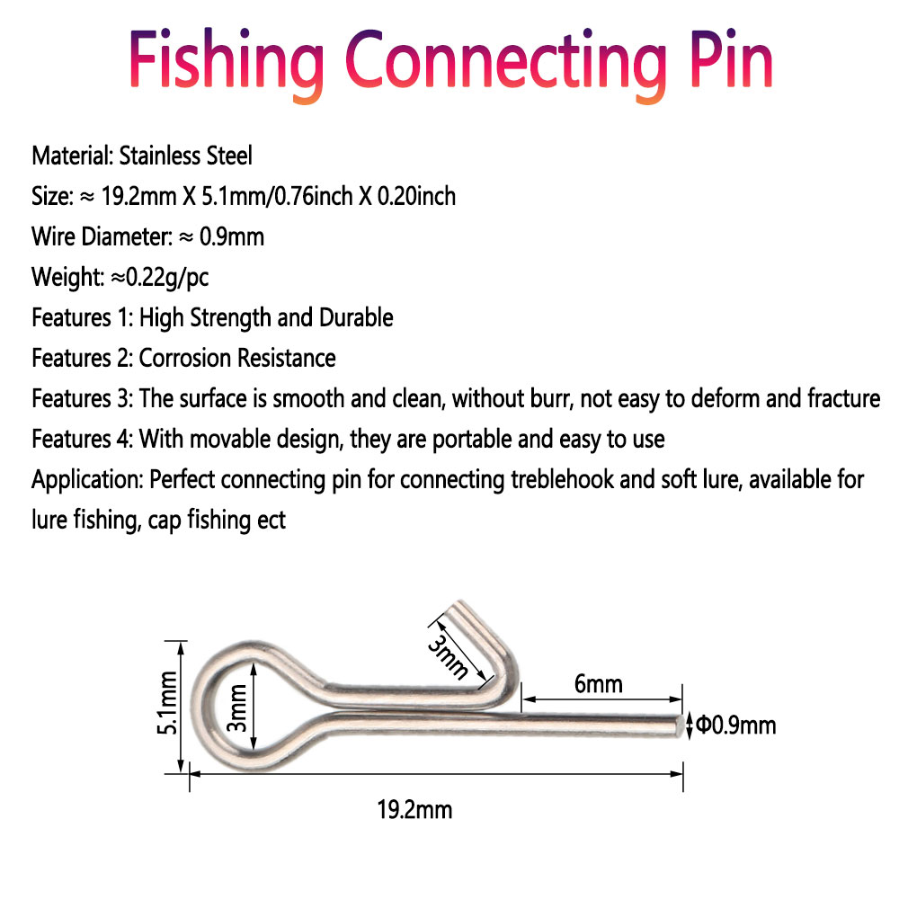 50/100pcs Fishing Bait Stinger - Fishing Equipment Tools ulasan dan harga