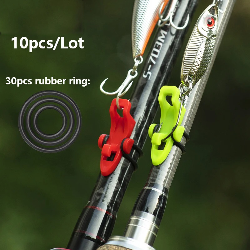 1-10pcs Fishing Rod Pole Hook  - Fishing Equipment Tools ulasan dan harga