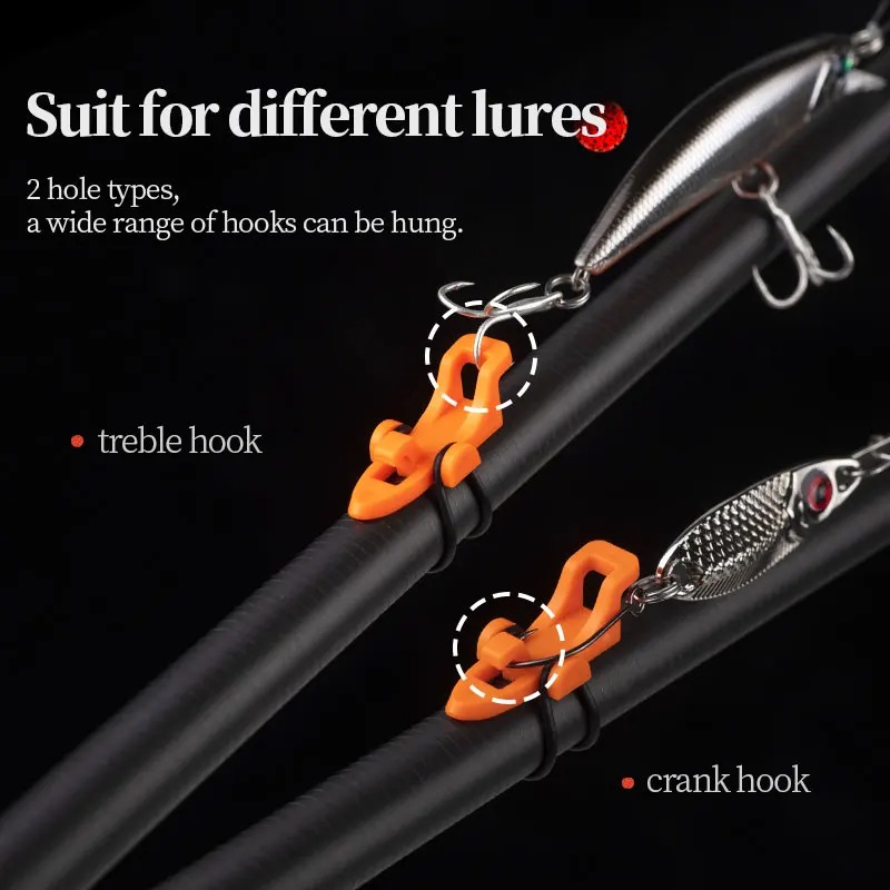 1-10pcs Fishing Rod Pole Hook  - Fishing Equipment Tools ulasan dan harga