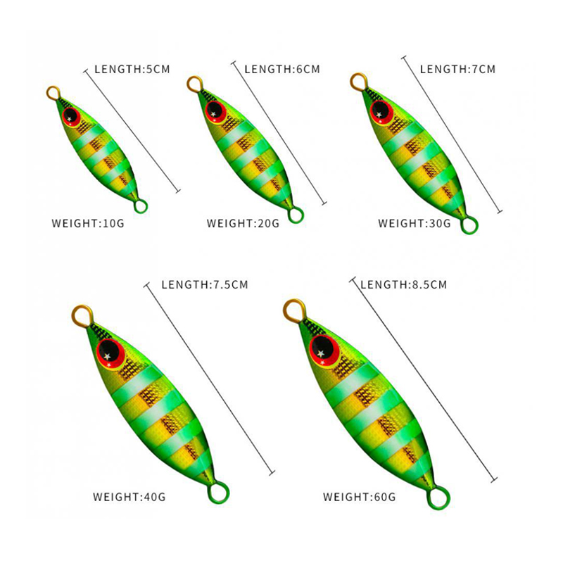 Metal Slow Jig Lure Hard Artif - Jig Head Lure ulasan dan harga