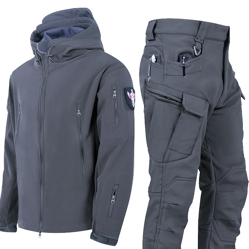 Men's Winter Warm Fleece Lined - Fishing Line ulasan dan harga