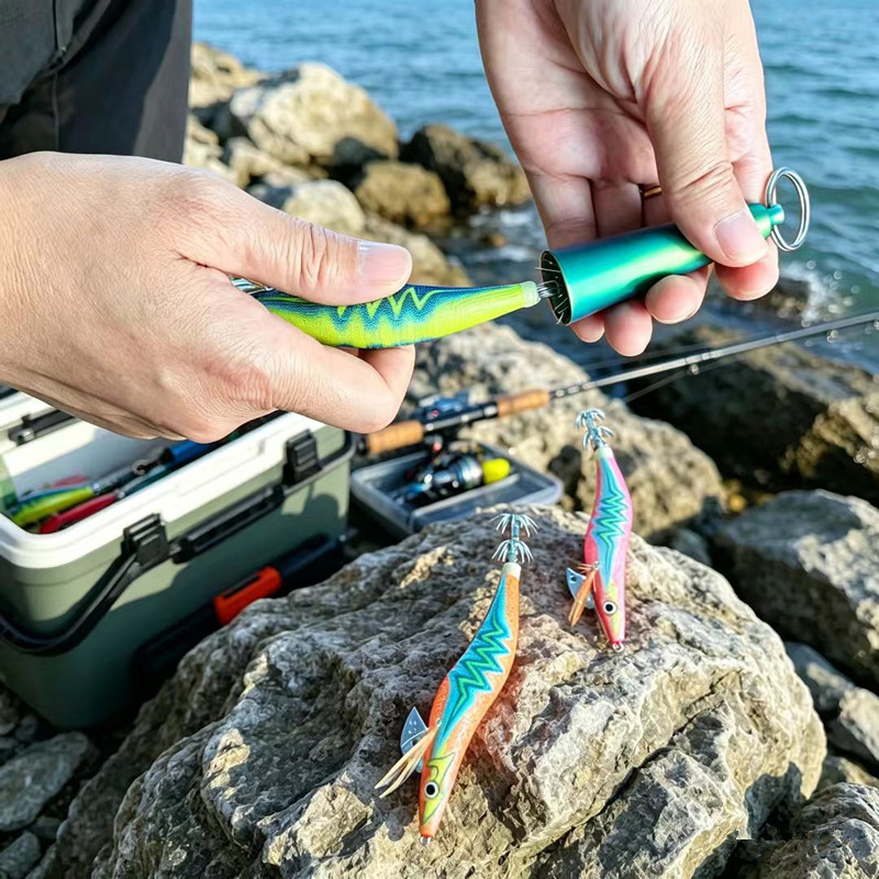 Squid Hook Corrector Squid Jig - Fishing Equipment Tools ulasan dan harga
