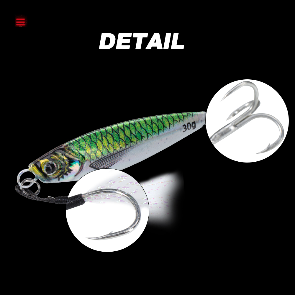 Hunthouse Metal Jig Fishing Lu - Jig Head Lure ulasan dan harga